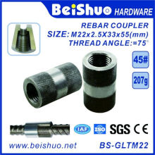 Material de Construção Rebar Parallel Thread Mechanical Coupler